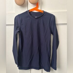 Primary Dark Blue Long Sleeve Swim shirt rashguard -Like New
